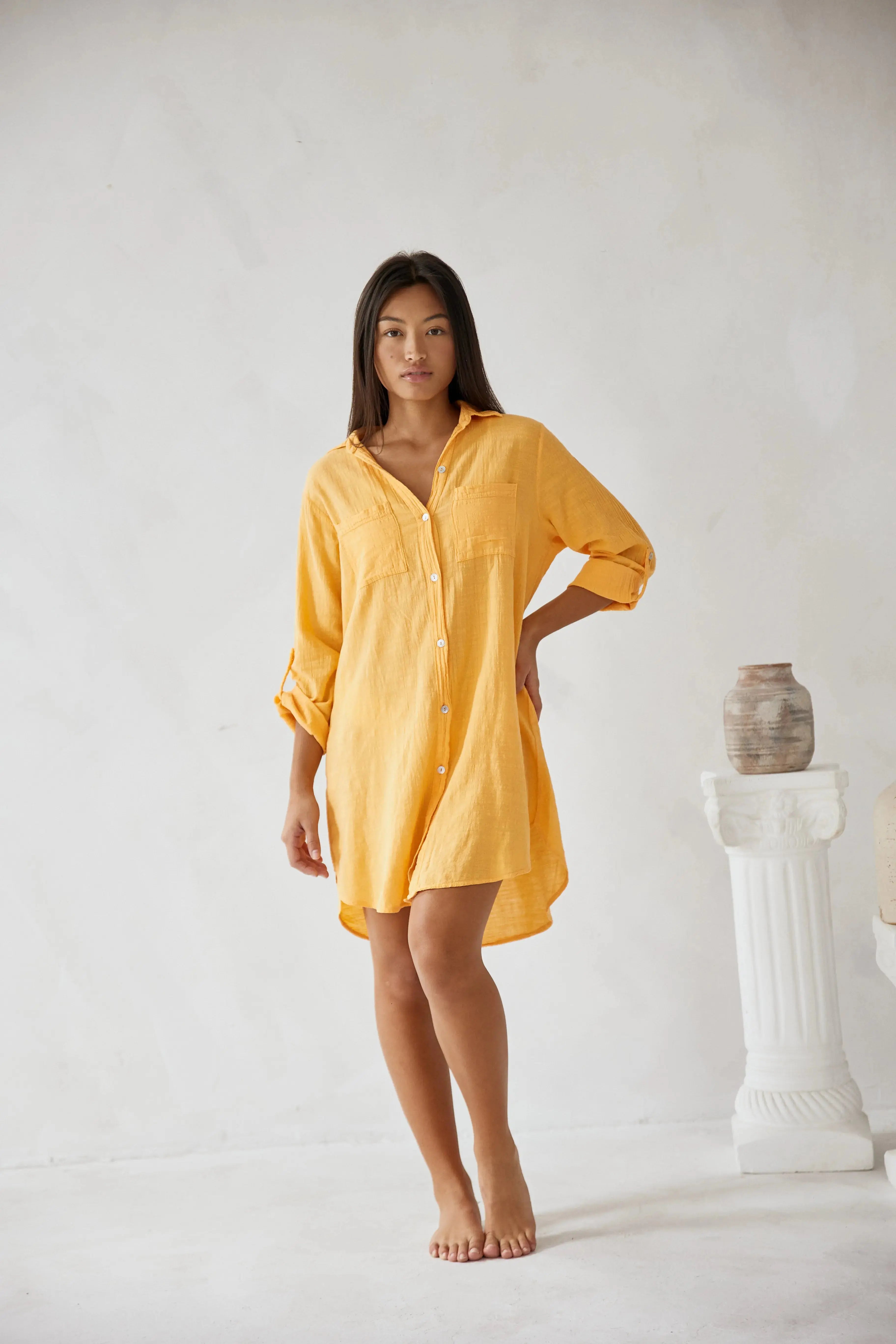Cabana Shirt Dress