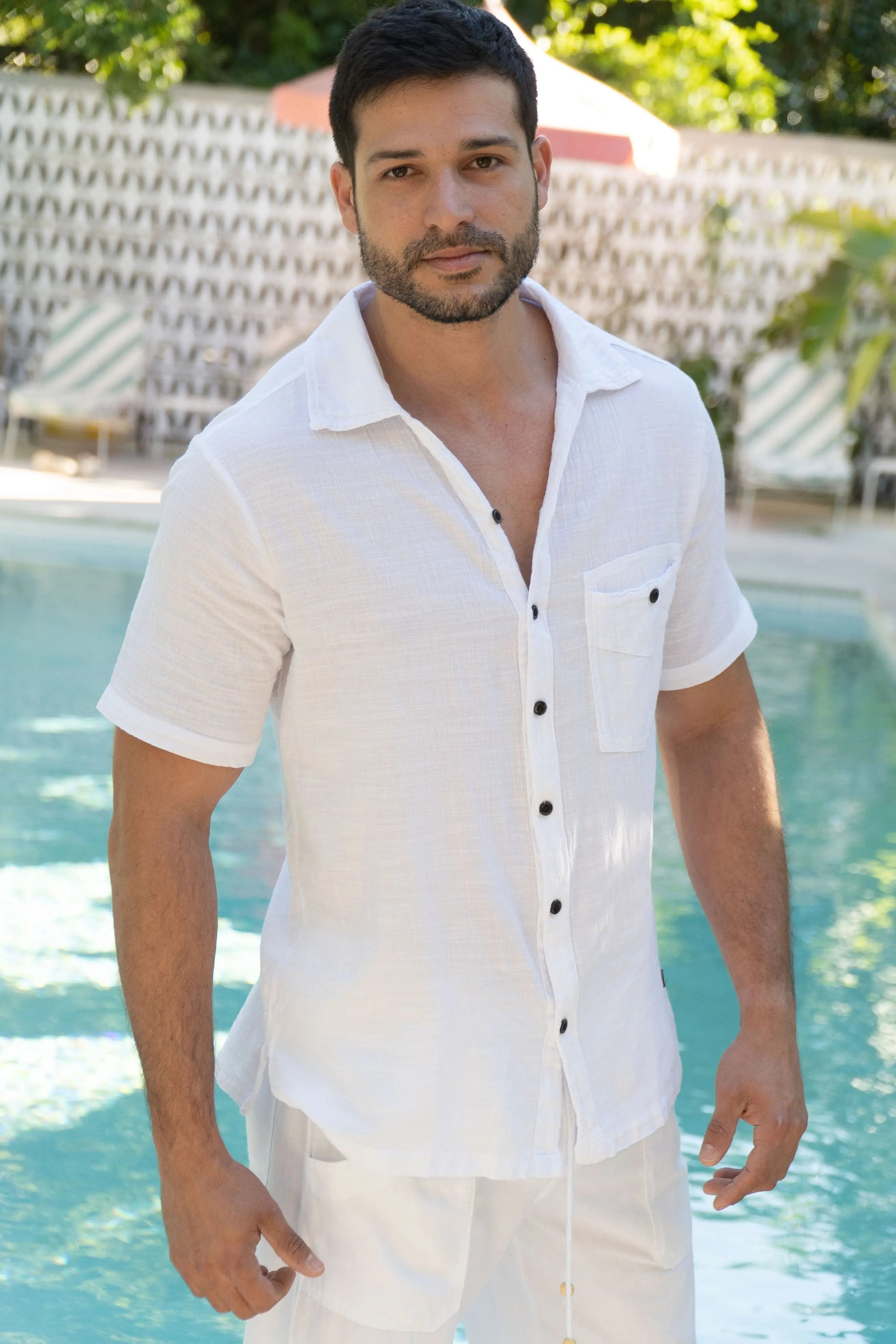 Lino Button Down Shirt