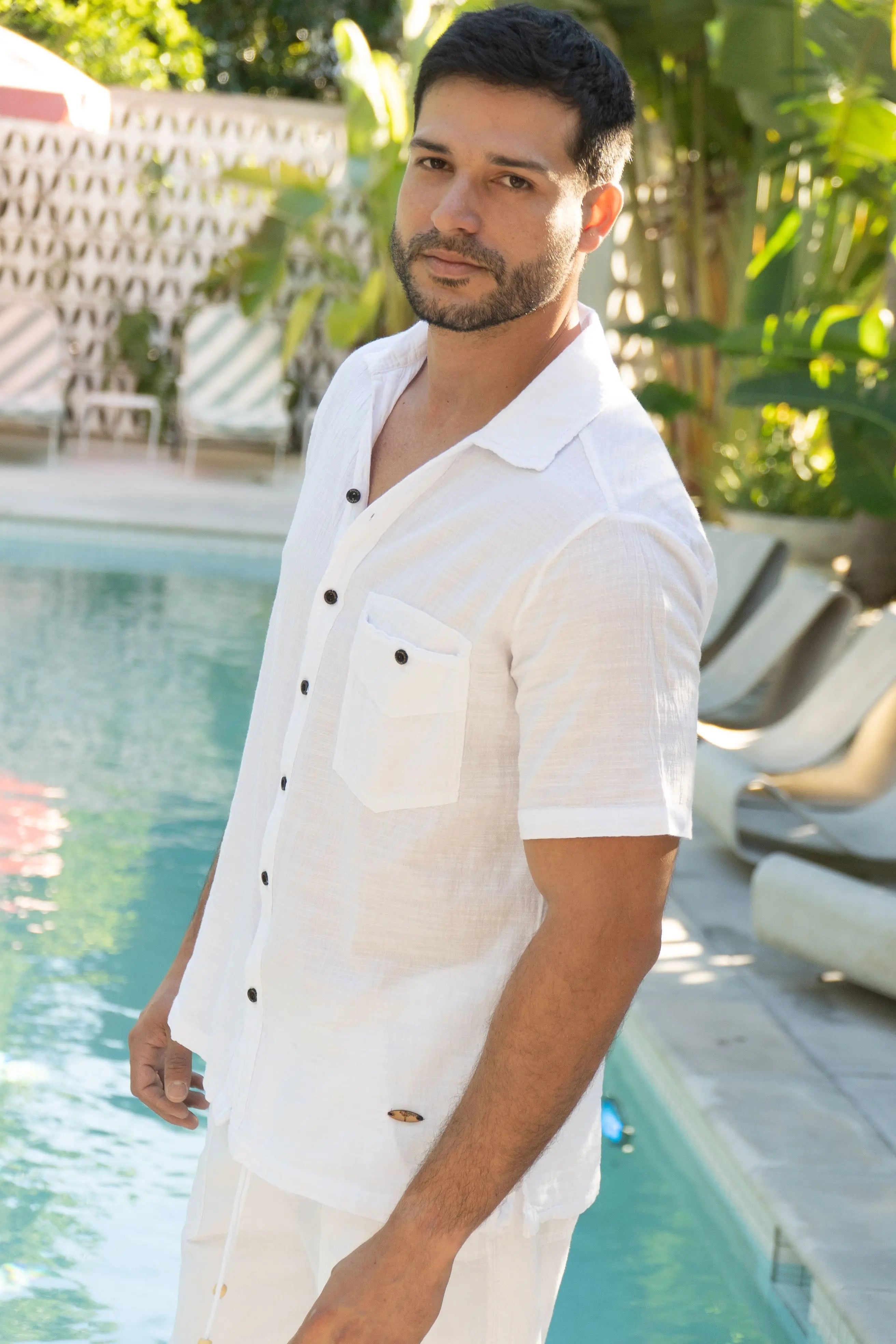 Lino Button Down Shirt