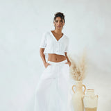 Rexa Crop Blazer