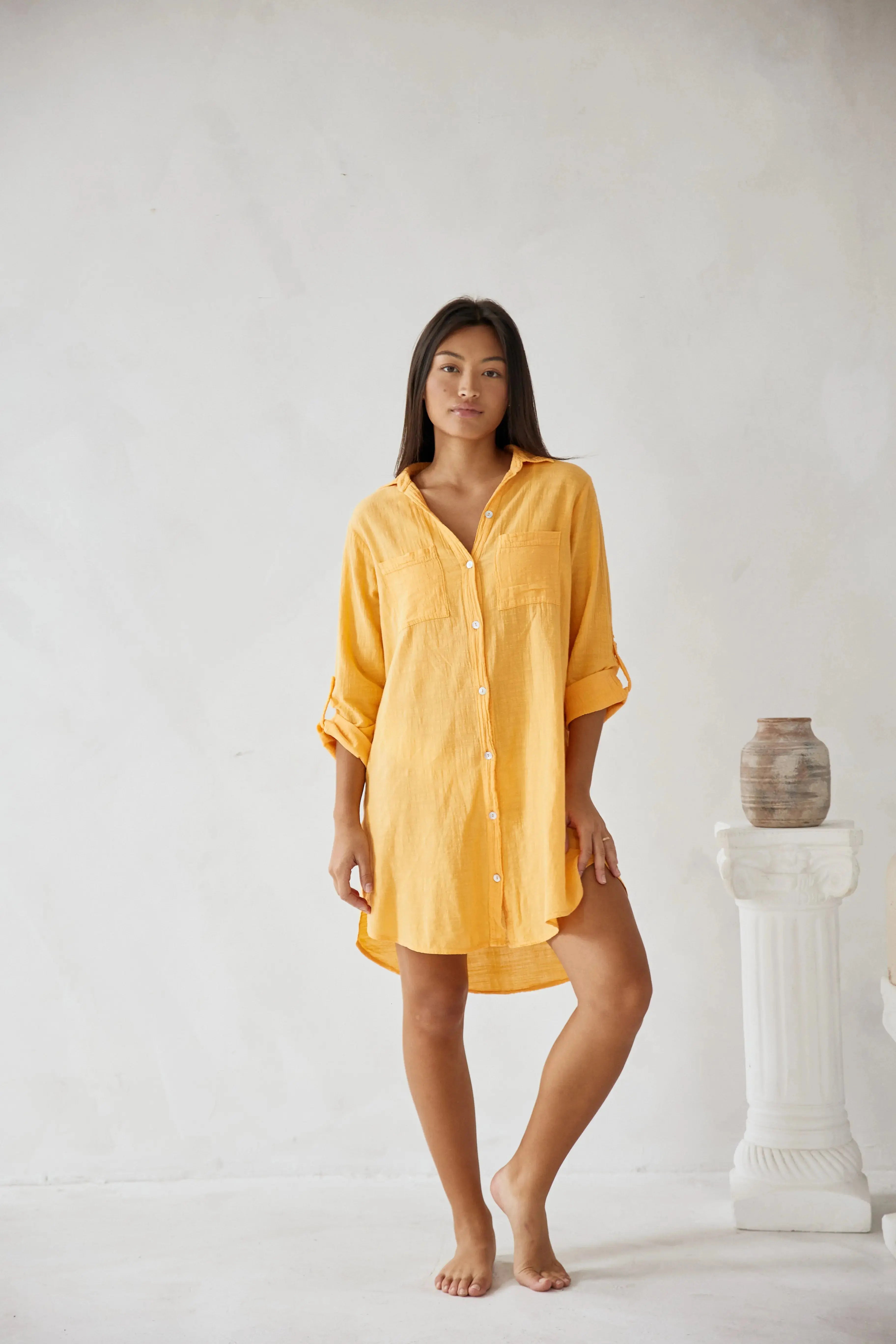 Cabana Shirt Dress 