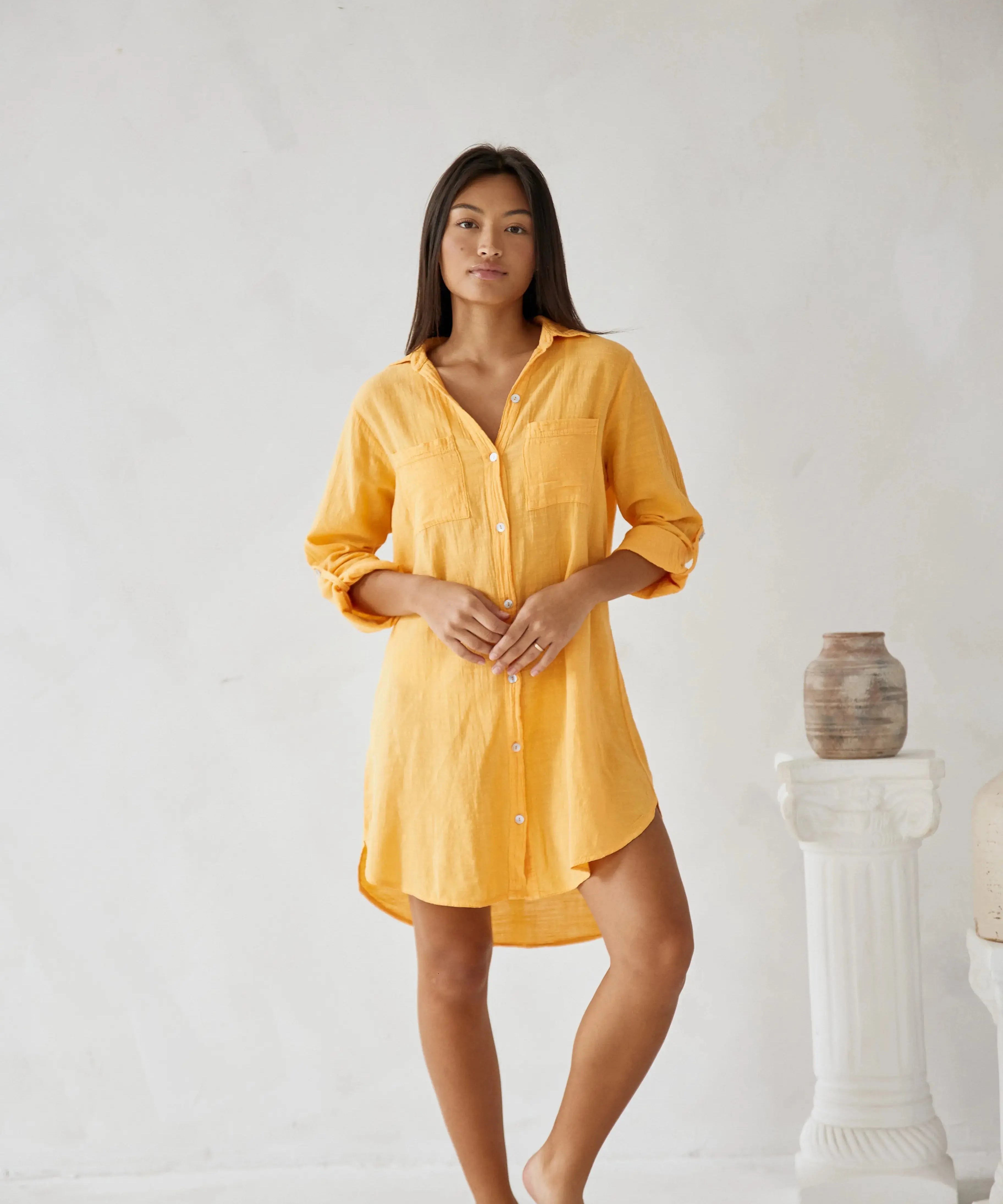 Cabana Shirt Dress 