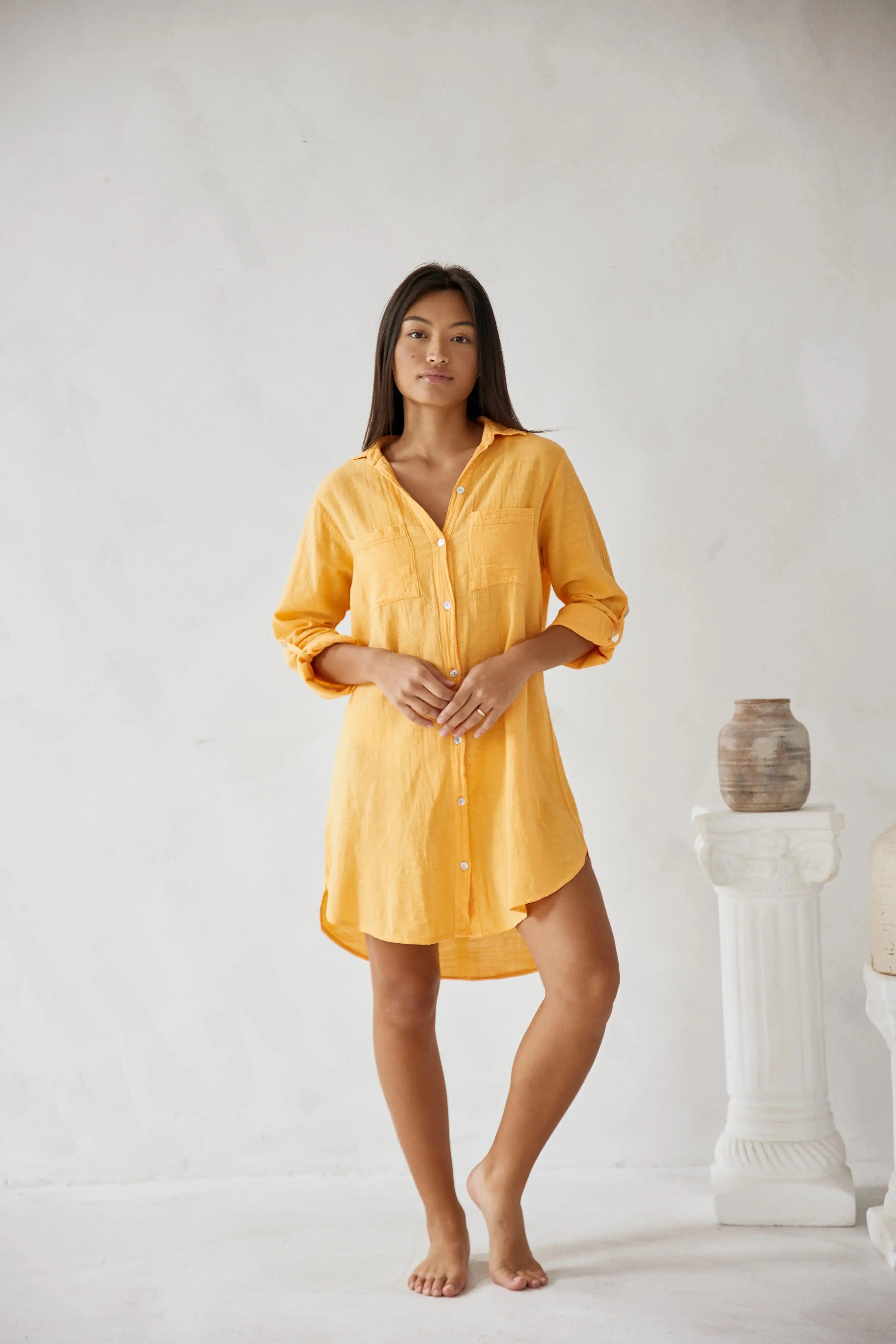 Cabana Shirt Dress 