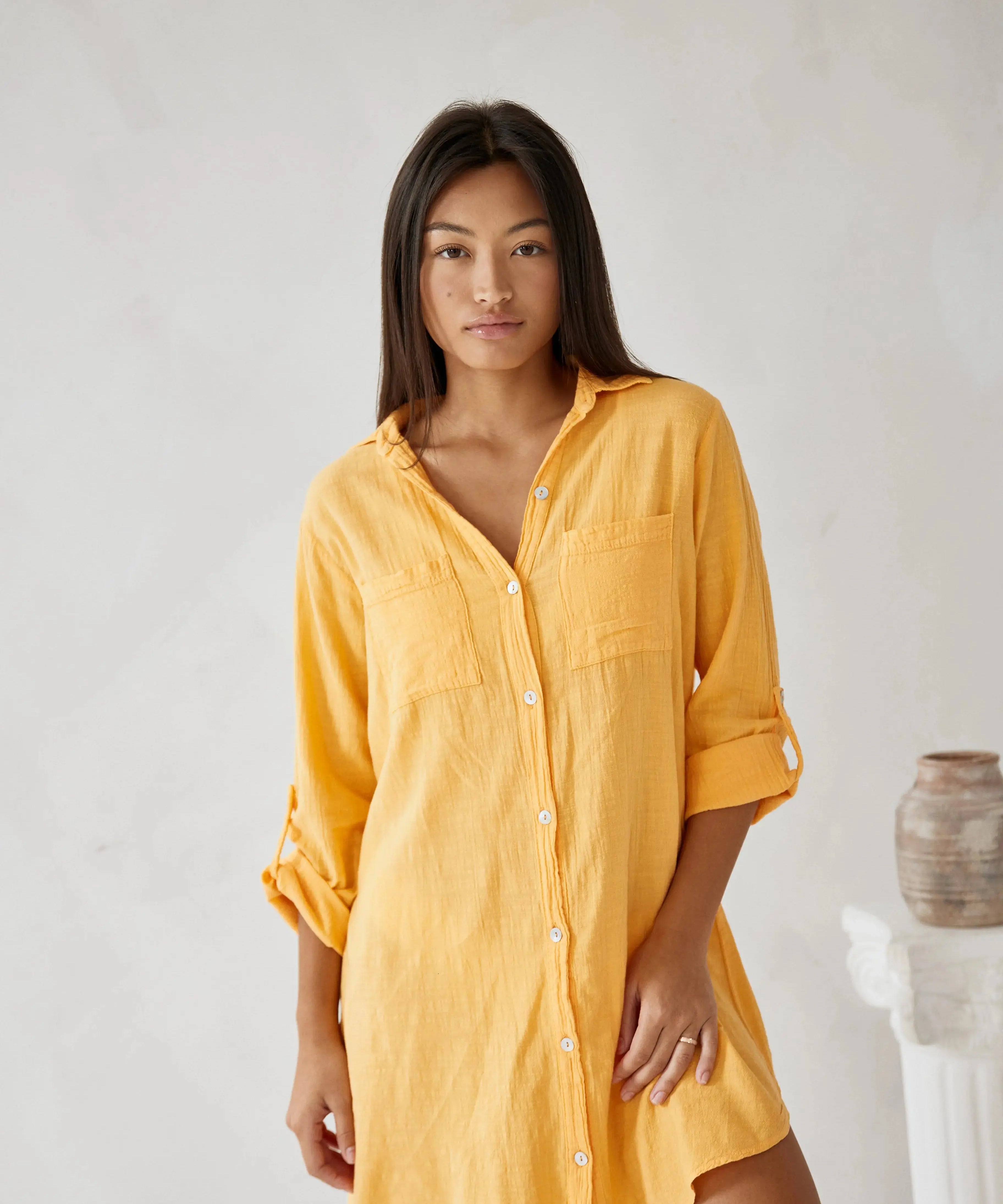 Cabana Shirt Dress 