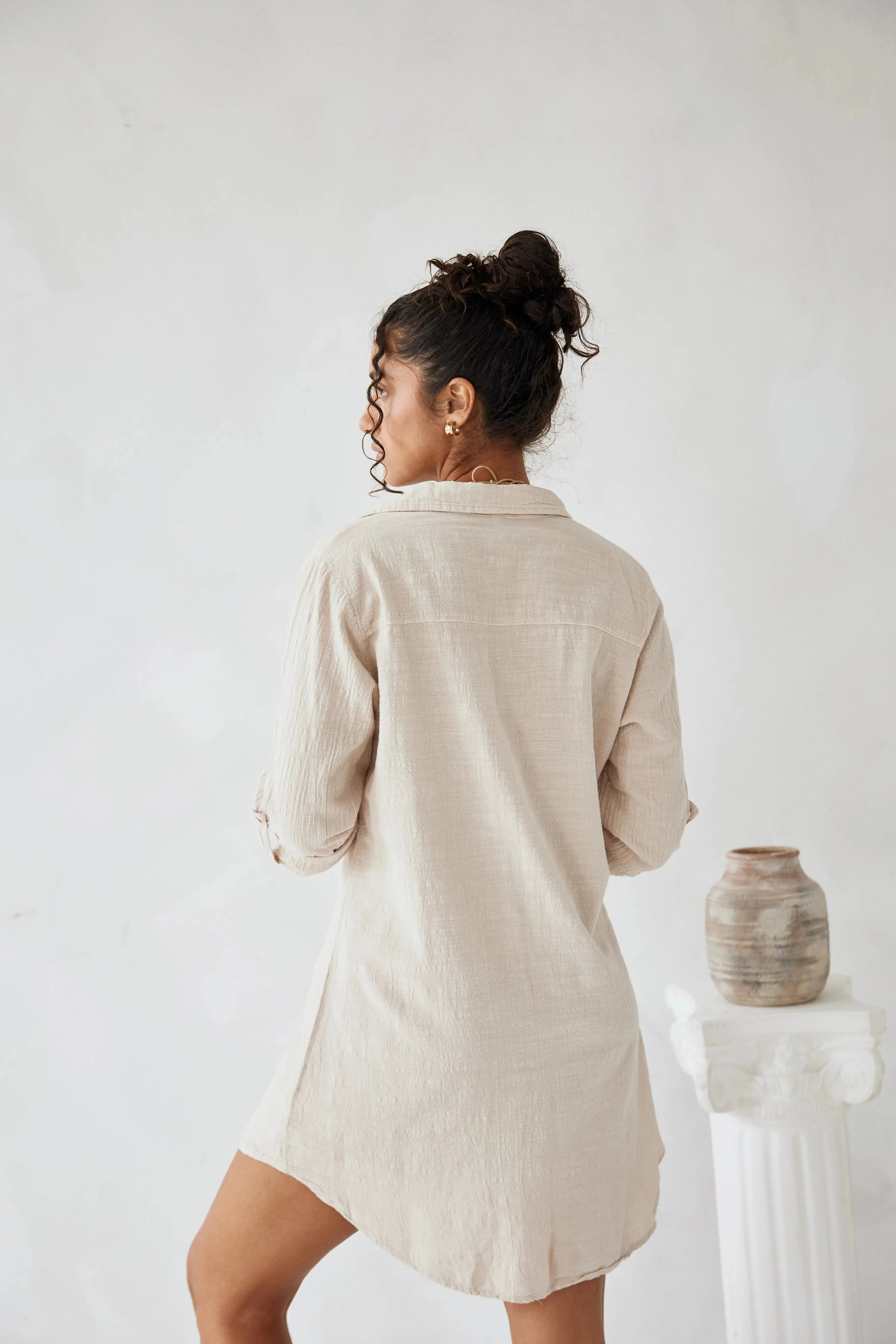 Cabana Shirt Dress 