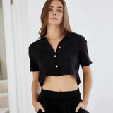 Rexa Crop Blazer