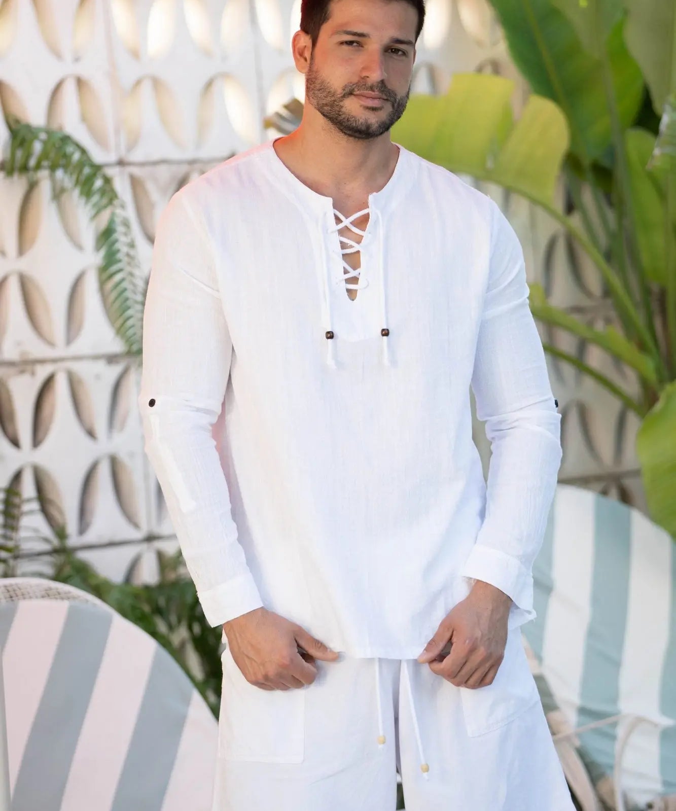 Milos Laced Long Sleeve Top 